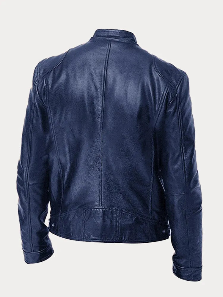 Maison Bonnetterie™ | Victor Casual Leather Jacket