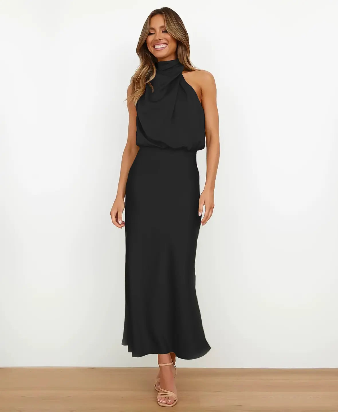 Maison Bonneterie™ | Solène High Waist Midi Dress