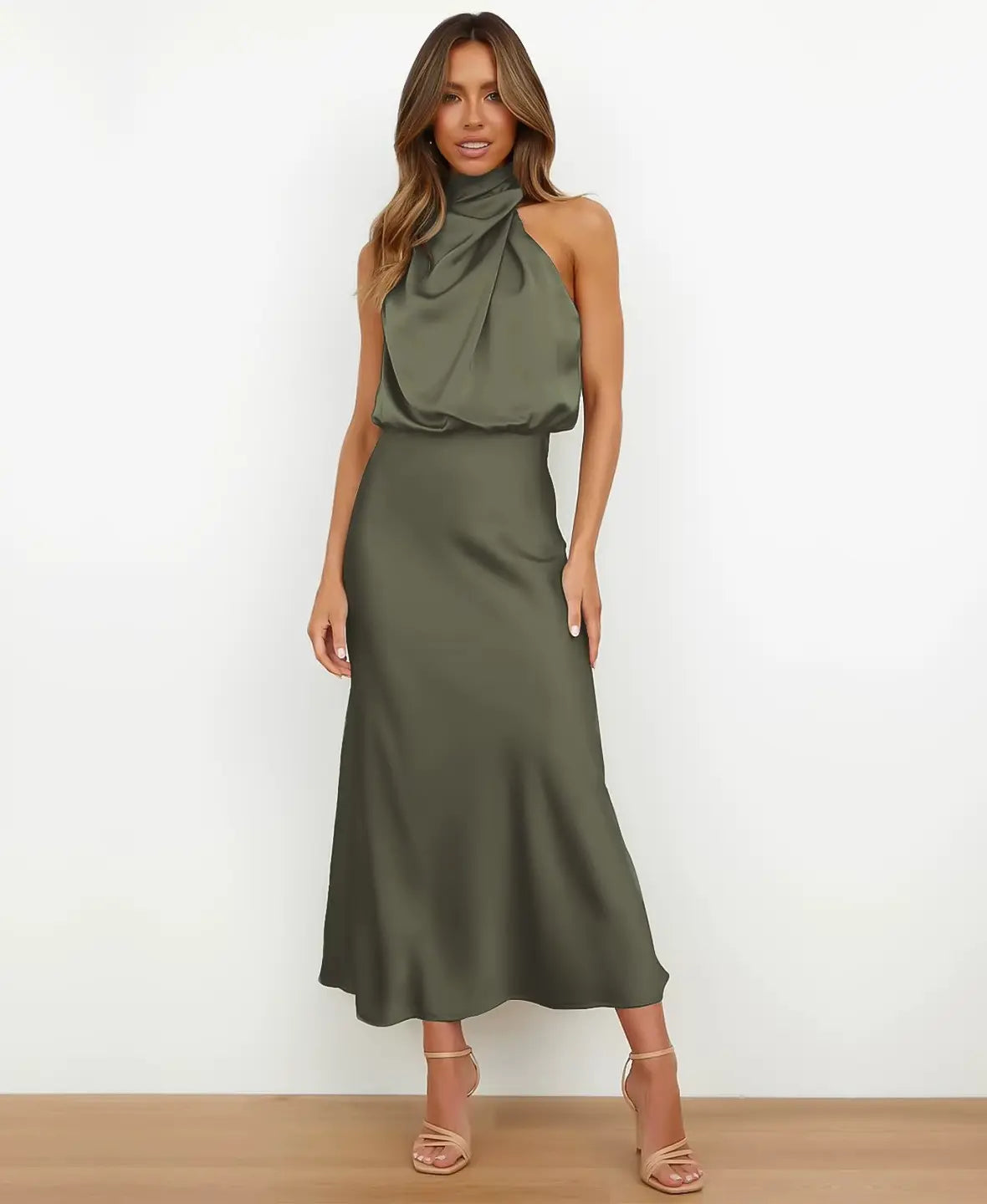 Maison Bonneterie™ | Solène High Waist Midi Dress