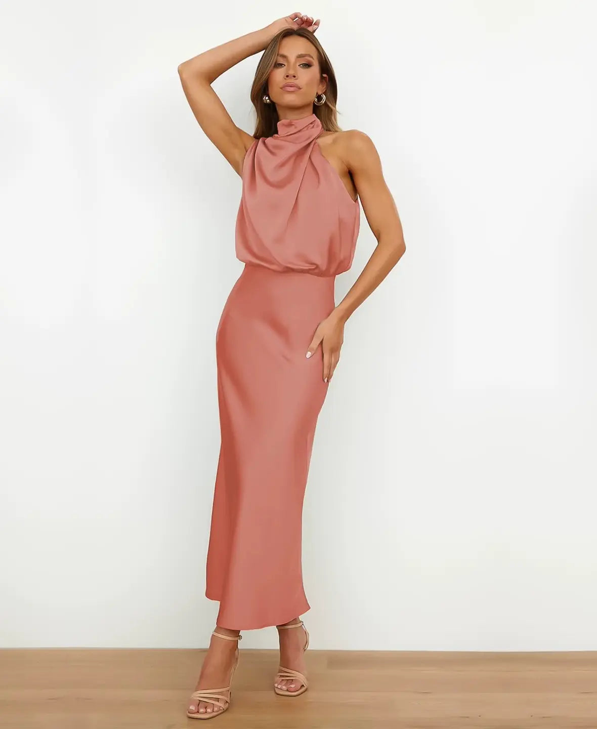 Maison Bonneterie™ | Solène High Waist Midi Dress