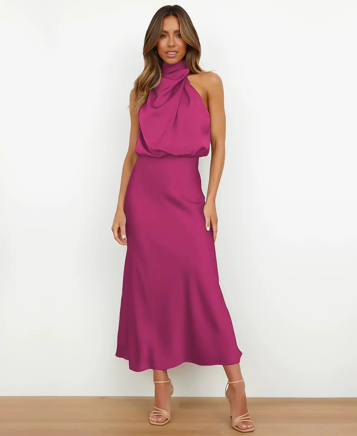 Maison Bonneterie™ | Solène High Waist Midi Dress