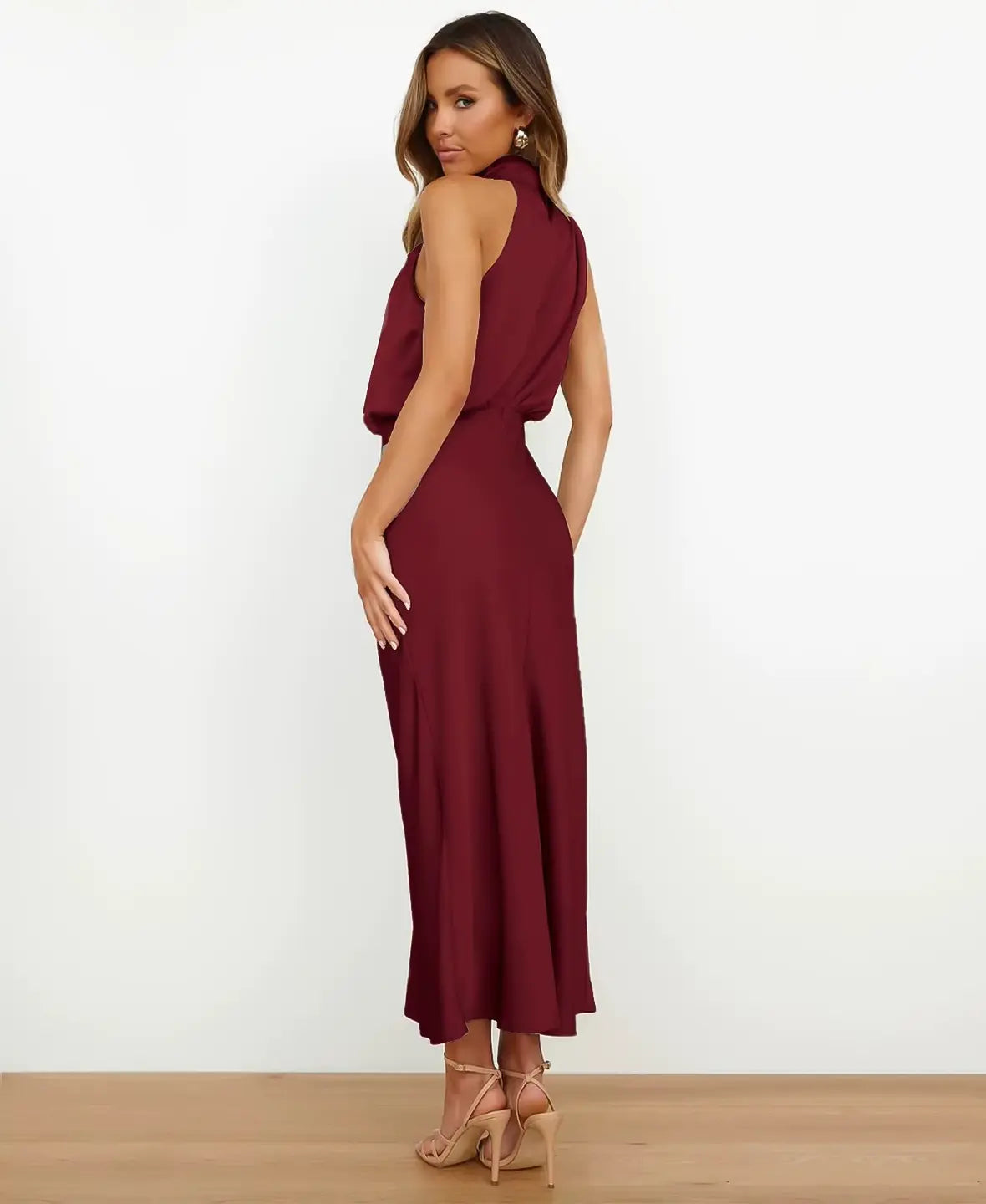 Maison Bonneterie™ | Solène High Waist Midi Dress