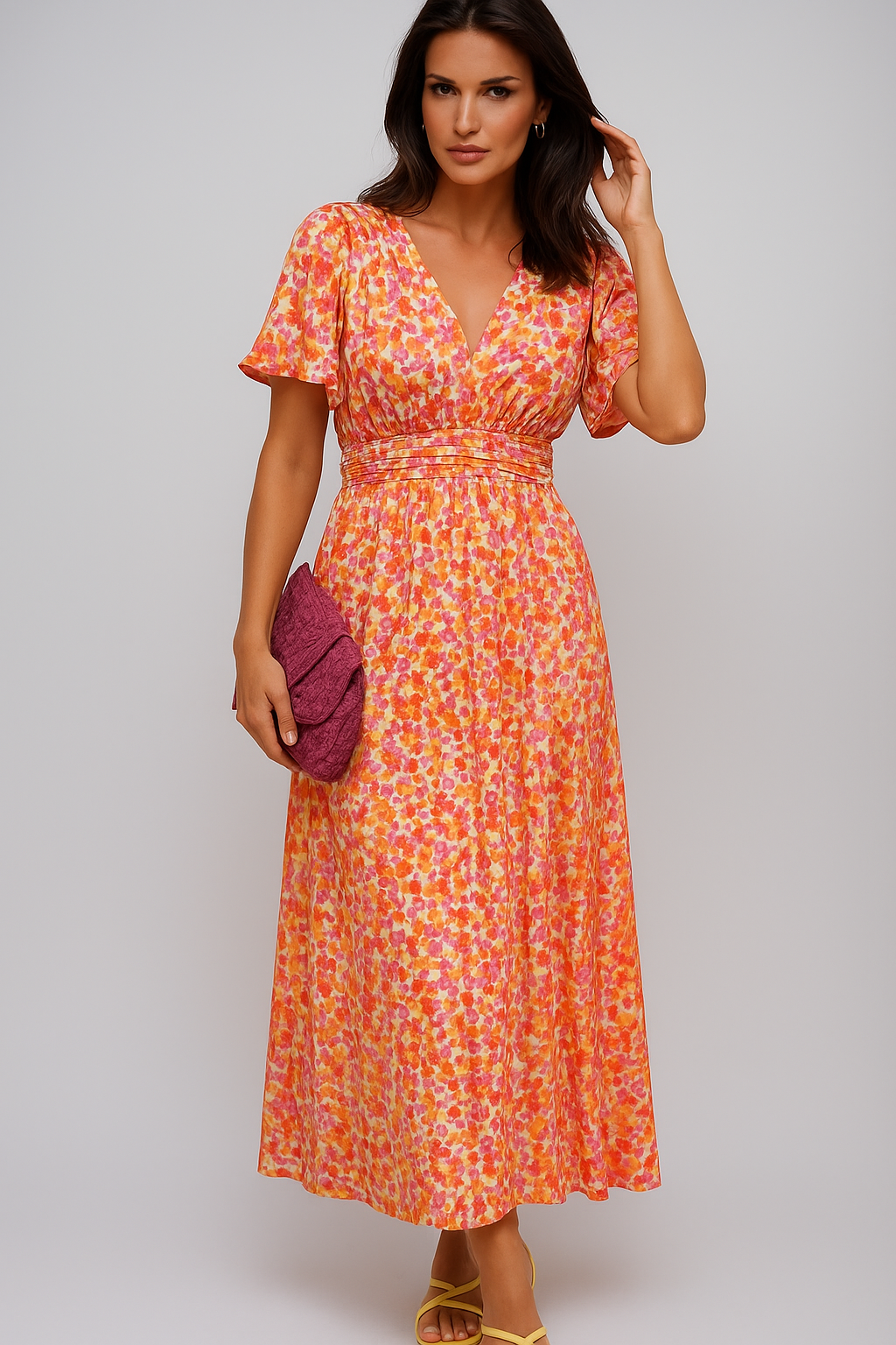 Maison Bonneterie™ | Sandra Elegant Maxi Dress