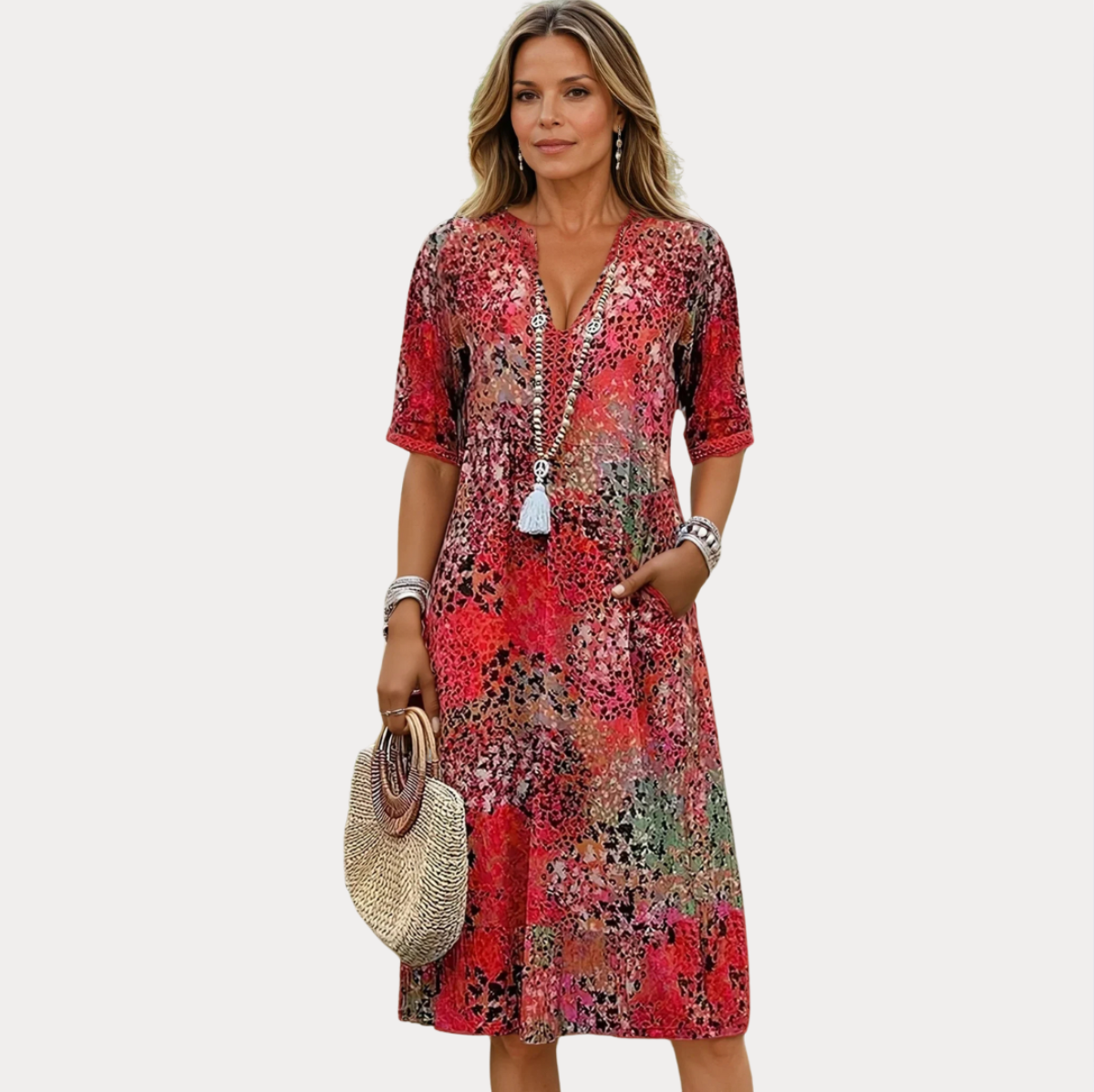 Maison Bonnetterie™ | Heidi Shiny Summer Dress
