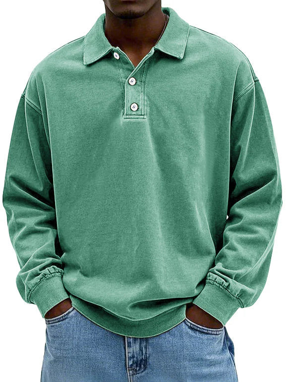 Maison Bonneterie™ | Maxime Stylish Long-Sleeved Polo Shirt