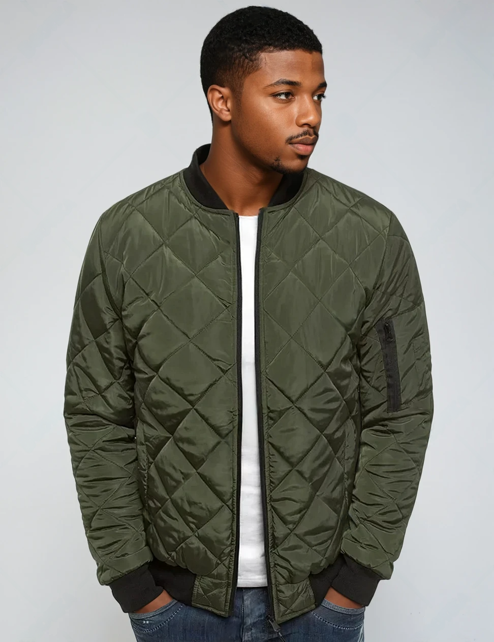 Maison Bonneterie™ | Evergreen Cotton Quilted Jacket